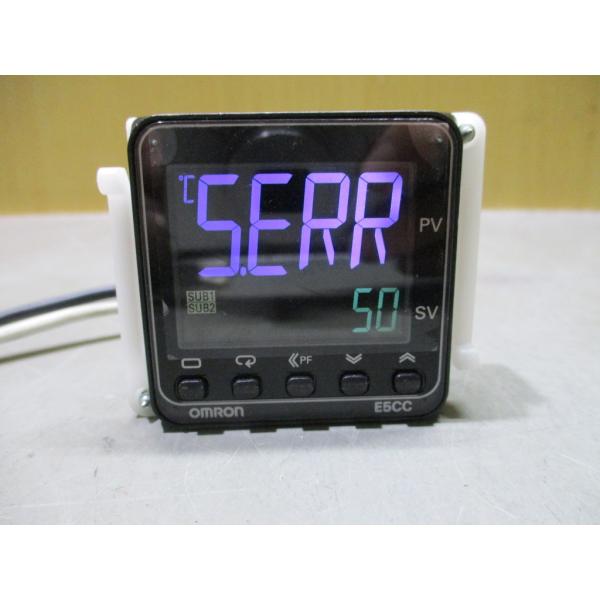 中古 OMRON E5CC-RX2ASM-000 温度調節器 通電OK (JAAR70715C304...