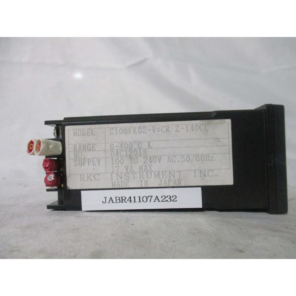 中古 RKC TEMPERATURE CONTROLLER  REX-C100 C100FK02-V...