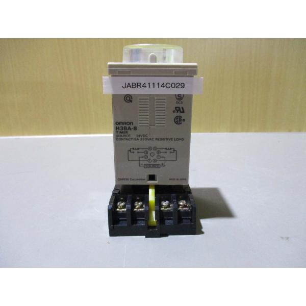 中古 OMRON H3BA-8 TIMER ソリットステートタイマ 送料別(JABR41114C02...