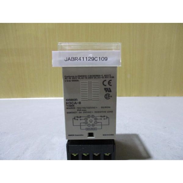 中古OMRON(オムロン) ソリッドステート タイマ  H3CA-8(JABR41129C109)