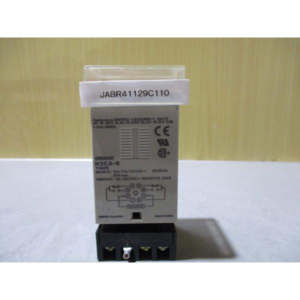 中古OMRON(オムロン) ソリッドステート タイマ  H3CA-8(JABR41129C110)