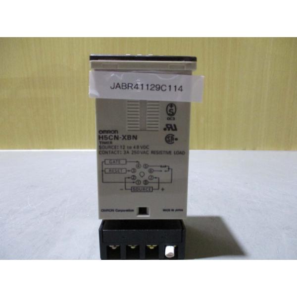 中古OMRON H5CN-XBN デジタルタイマ(JABR41129C114)