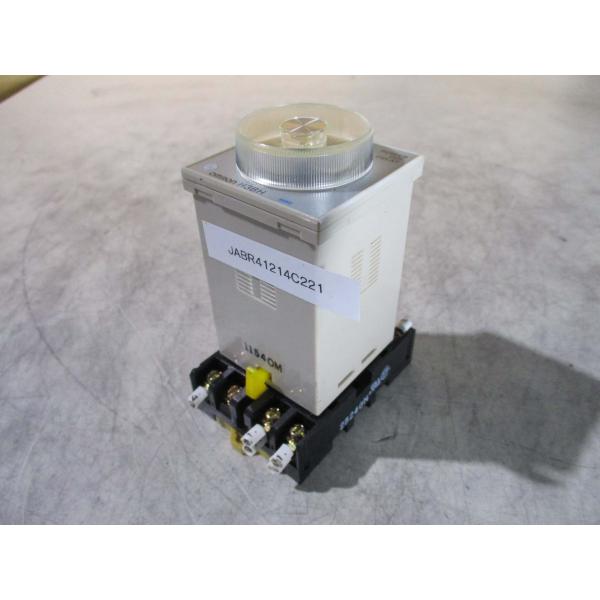 中古OMRON ソリッドステート・タイマ H3BH-8(JABR41214C221)