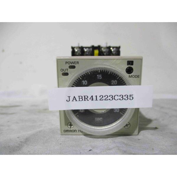 中古 OMRON H3CR-A ソリッドステート・タイマ(JABR41223C335)