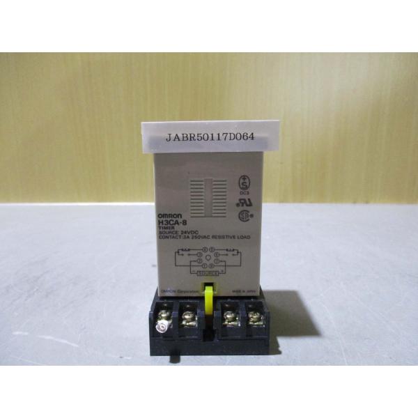 中古OMRON(オムロン) ソリッドステート タイマ  H3CA-8(JABR50117D064)