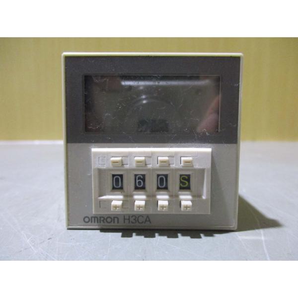 中古 OMRON solid state timer H3CA-8 ソリッドステートタイマ(JABR...