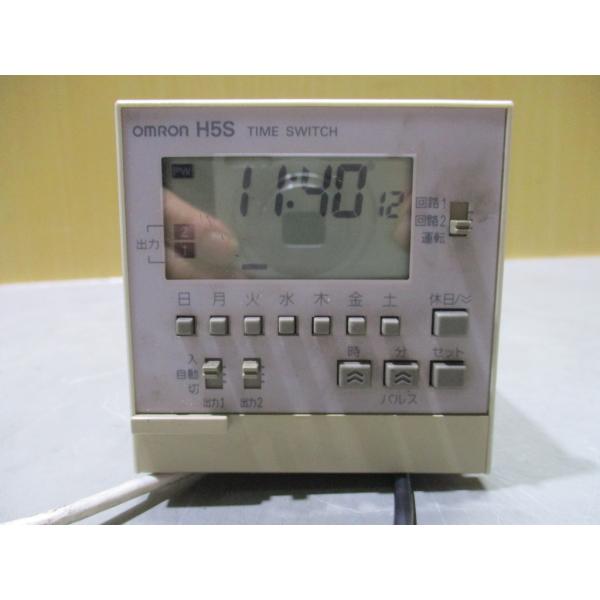 中古 Omron デジタル・タイムスイッチ H5S-WA2  カレンダタイマ (JABR71209D...