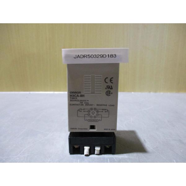中古 OMRON solid state timer H3CA-8H ソリッドステートタイマ(JAD...