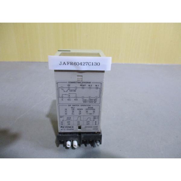 中古 KEYENCE COUNTER RC-12  (JAFR60427C130)