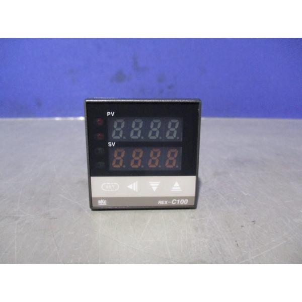 中古 RKC REX-C100 温度コントローラ (JAFR70901D206)