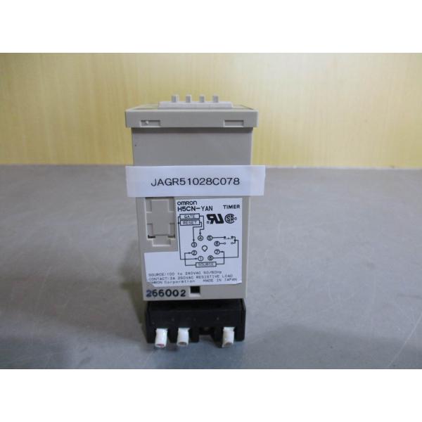 中古 Omron H5CN-YAN AC100-240 Miniature ON-delay dig...