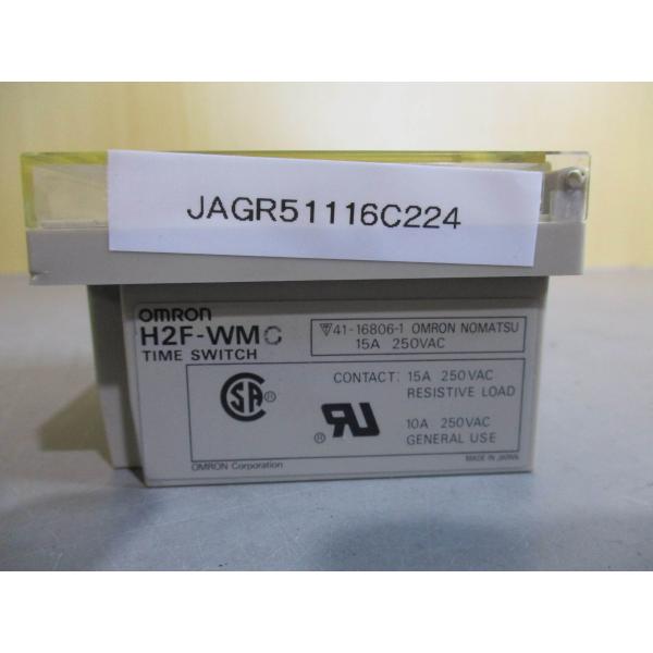 中古 OMRON TIME SWITCH H2F-WMC (JAGR51116C224)