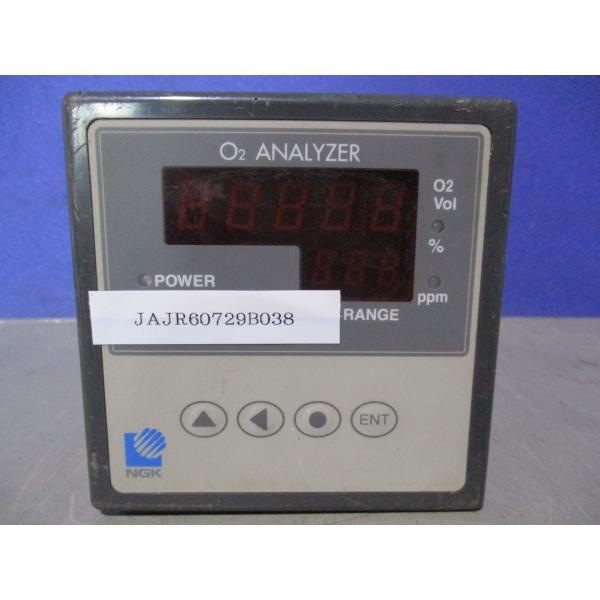中古 NGK ANALYZER O2 酸素分析装置 (JAJR60729B038)