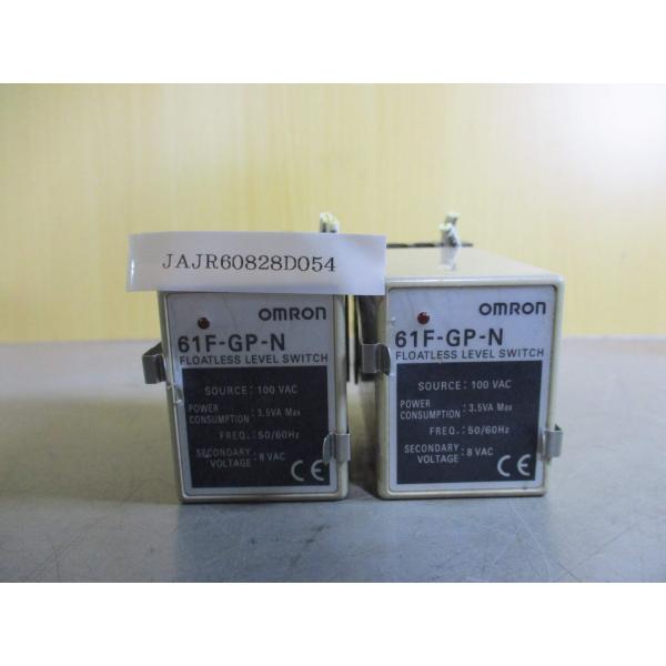中古OMRON 61F-GP-N FLOATLESS LEVEL SWITCH  2個(JAJR60...