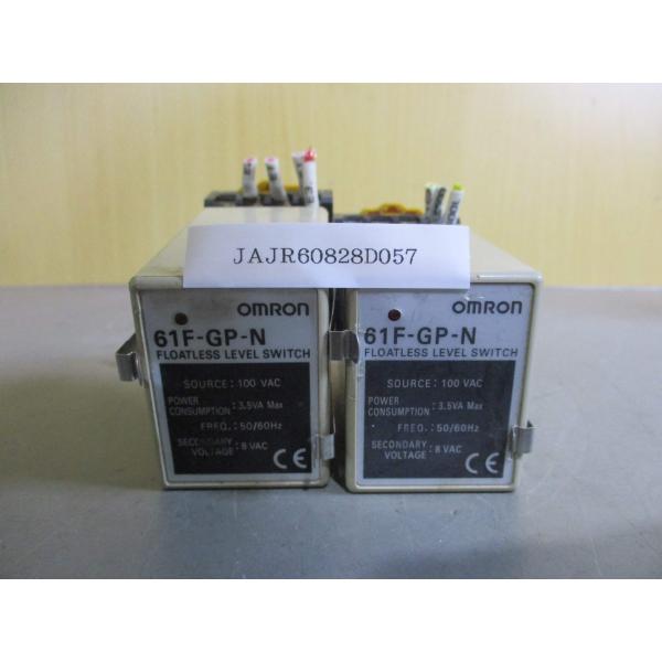 中古OMRON 61F-GP-N FLOATLESS LEVEL SWITCH  2個(JAJR60...