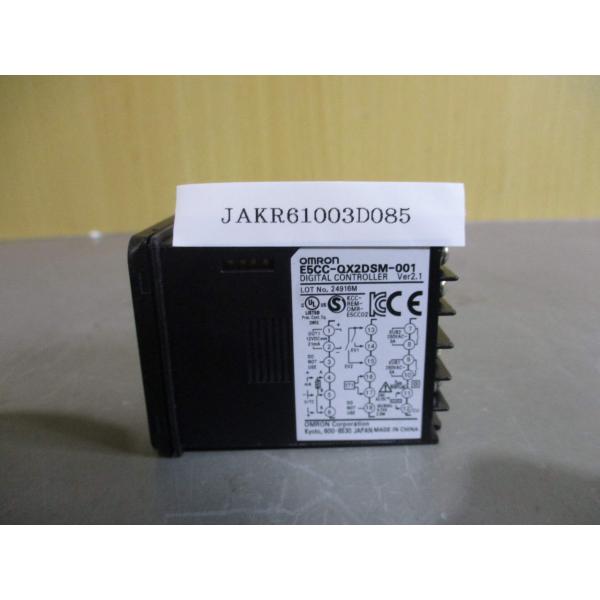 中古 OMRON デジタル 指示調節計 E5CC-QX2DSM-001  (JAKR61003D08...