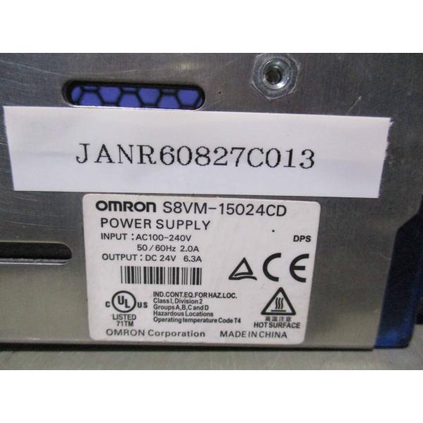 中古OMRON S8VM-15024CD スイッチング・パワーサプライ DC24V 6.3V(JAN...