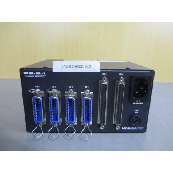 中古 HORIBA PE-24 POWER SUPPLY (JAQR60802B013)