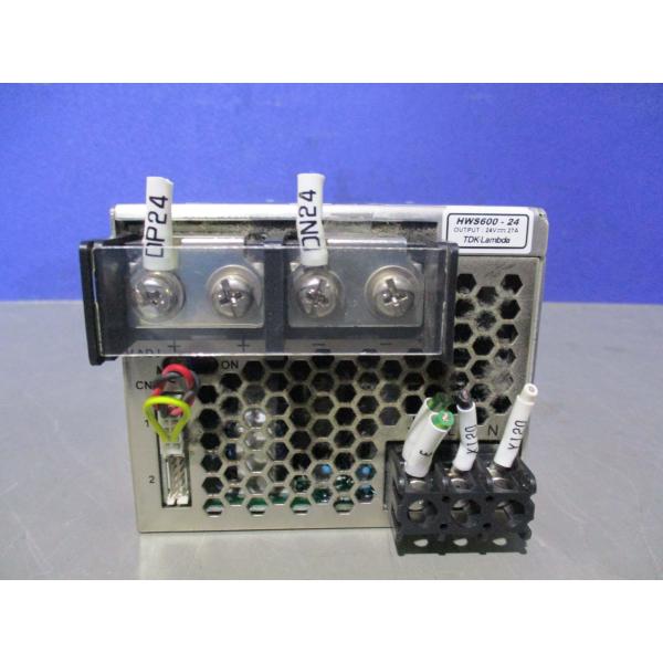 中古 TDK-LAMBDA HWS600-24 100-240VAC 8.2A/24V-27A(JA...