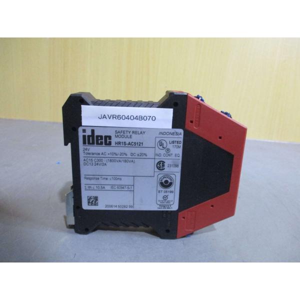 中古 IDEC SAFETY RELAY MODULE HR1S-AC5121 (JAVR60404...