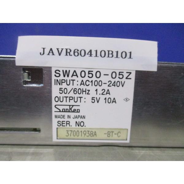 中古 SANKEN SWA050-05Z スイッチング電源 AC100-240V 1.2A DC 5...