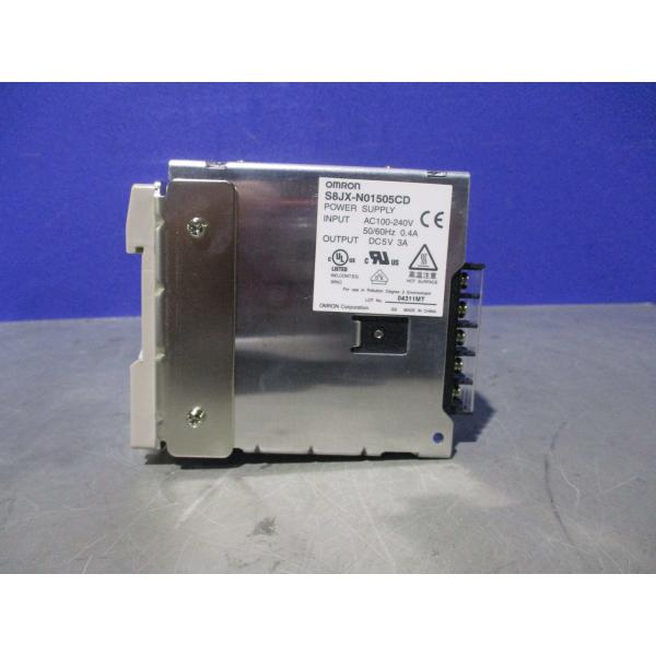 中古 OMRON POWER SUPPLY S8JX-N01505CD AC100-240V 0.4...