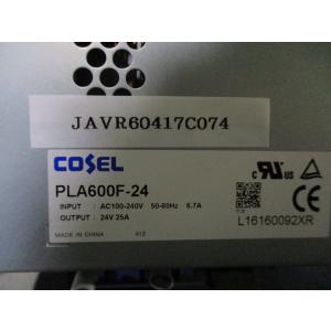 中古 COSEL POWER SUPPLY PLA600F-24 AC100-240V 6.7A DC 24V 25A (JAVR60417C074)｜growdetradingltd