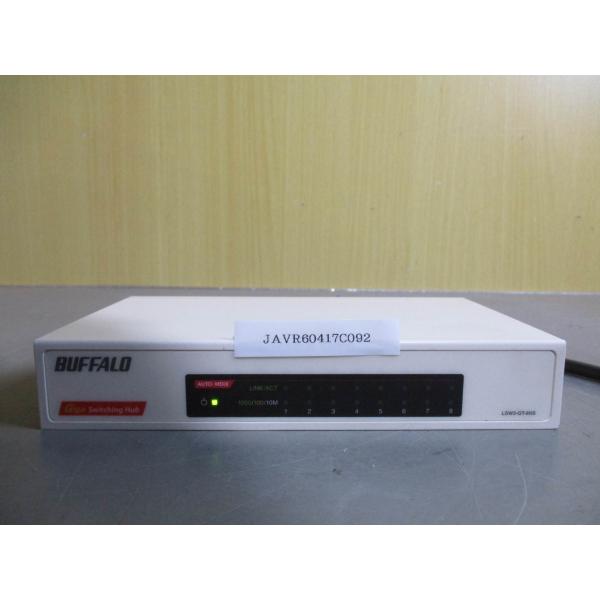 中古 BUFFALO GIGA SWITCHING HUB LSW3-GT-8NS(D1) (JAV...