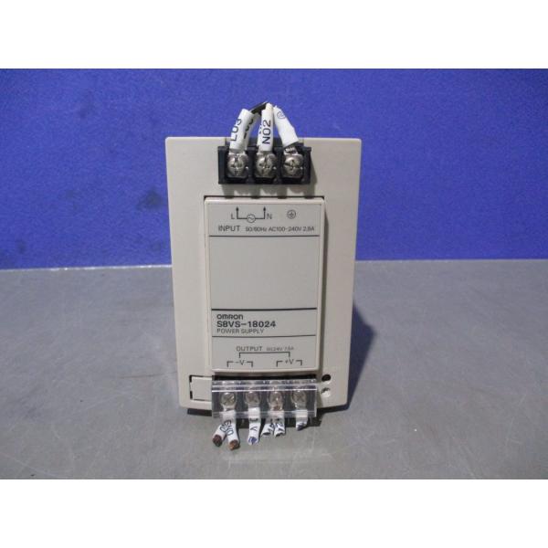 中古 OMRON S8VS-18024 スイッチング パワーサプライ (JAXR70819D062)