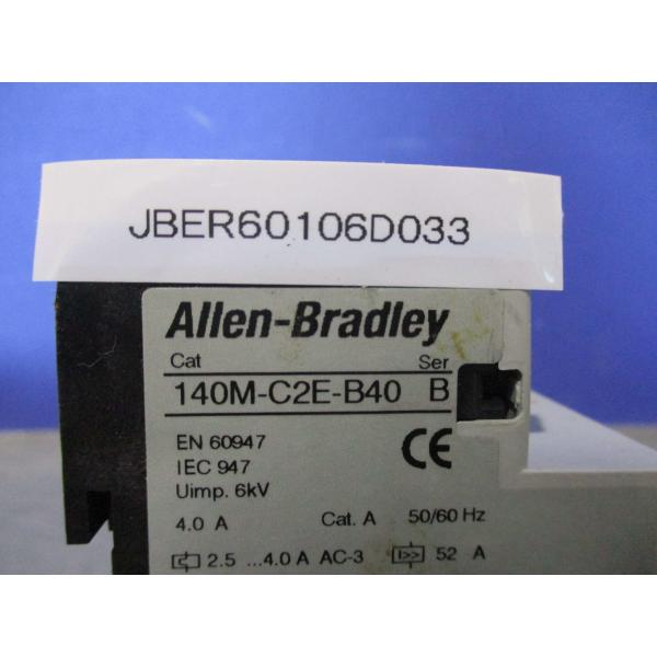 中古 Allen Bradley 140M-C2E-B40 MOTOR PROTECTION CIR...