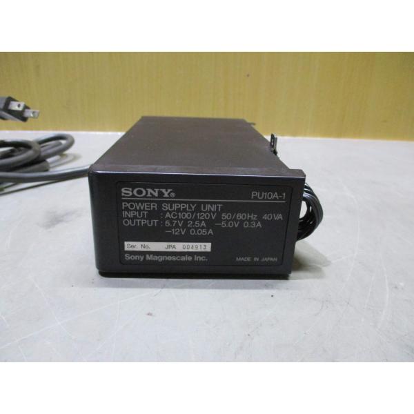 中古 SONY PU10A-1 POWER SUPPLY UNIT AC100/120V (JBQR...