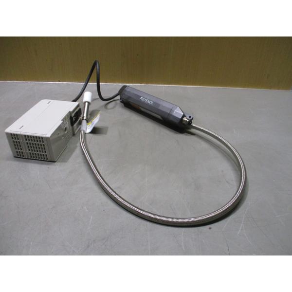 中古 KEYENCE キーエンス イオナイザー SJ-M200/SJ-M020 高性能マイクロ除電器...