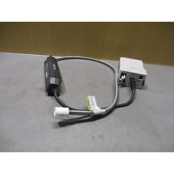 中古 KEYENCE キーエンス イオナイザー SJ-M200/SJ-M020 高性能マイクロ除電器...
