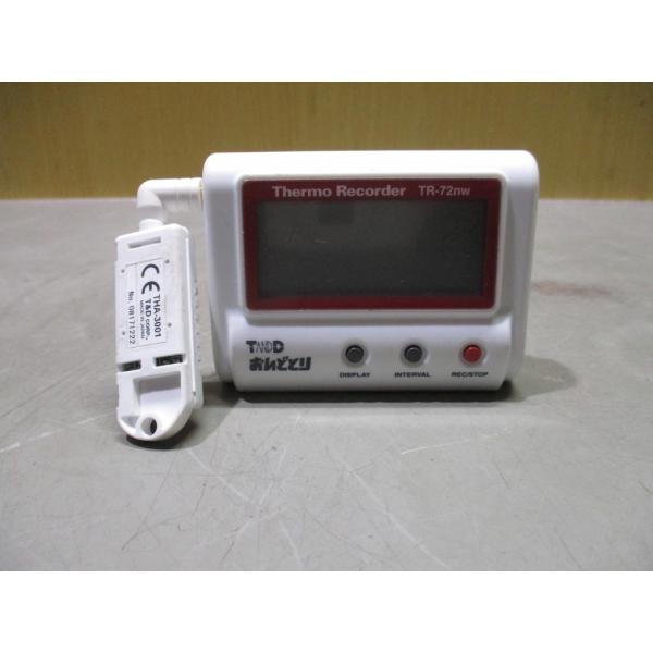 中古  T&amp;D おんどとり TR72A2 温湿度データロガー (JCAR80113D186)