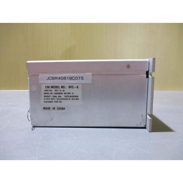 中古ENI RFC-6 RF Match Controller REV:B(JCBR40819C07...
