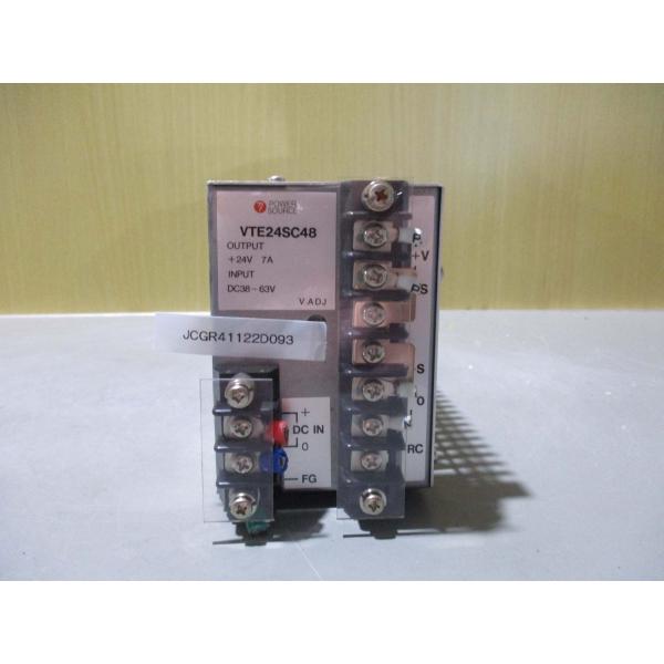 中古 POWER SOURCE VTE24SC48 DC38-63V(JCGR41122D093)