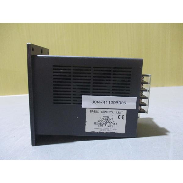 中古オリエンタルモーター AXUD25C スピードコントロールモータ 200-230V 1.0A(J...