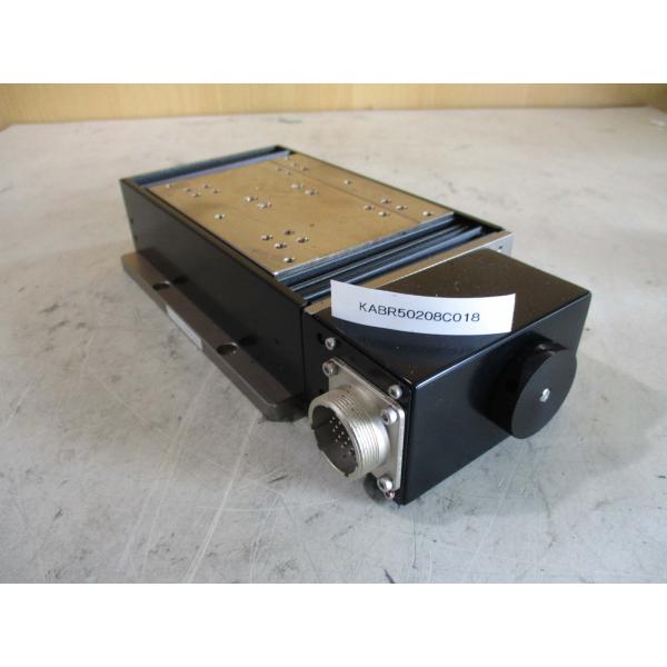 中古 自動ステージ直動/コンパクト電動リニアステージ (12x5x22)cm(KABR50208C0...