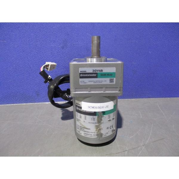 中古 オリエンタルモーター　SCM315GV-JC+3GV6B  ACスピードコントロールモーター ...