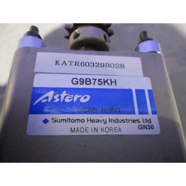中古 SUMITOMO DRIVE A9M90JHT/GEAR HEAD G9B75KH/CAI90...