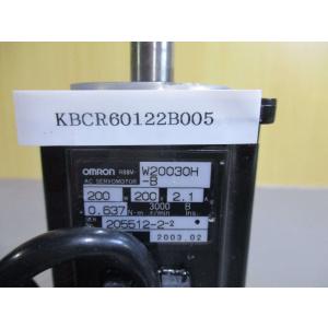 中古 OMRON R88M-W20030H-B...の詳細画像1