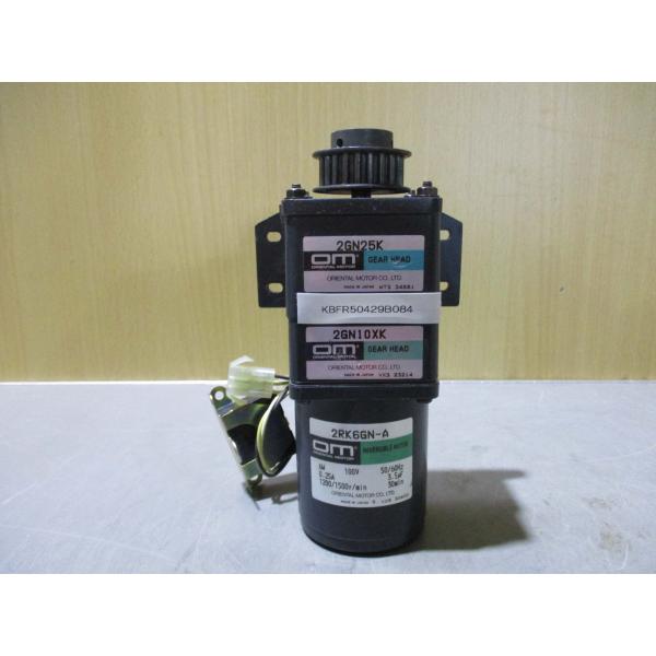 中古 Oriental Motor 2GN25K Gear Head ギアヘッド / 2GN10XK...