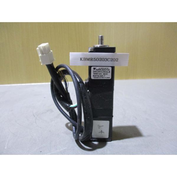 中古 YASKAWA AC SERVO MOTOR SGMM-A2C312C サーボモータ 20W ...