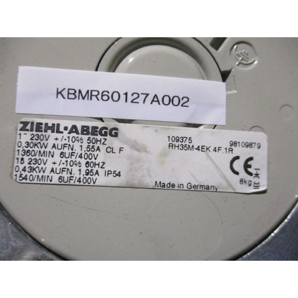 中古 ZIEHL ABEGG RH35M-4EK 4F 1R (KBMR60127A002)