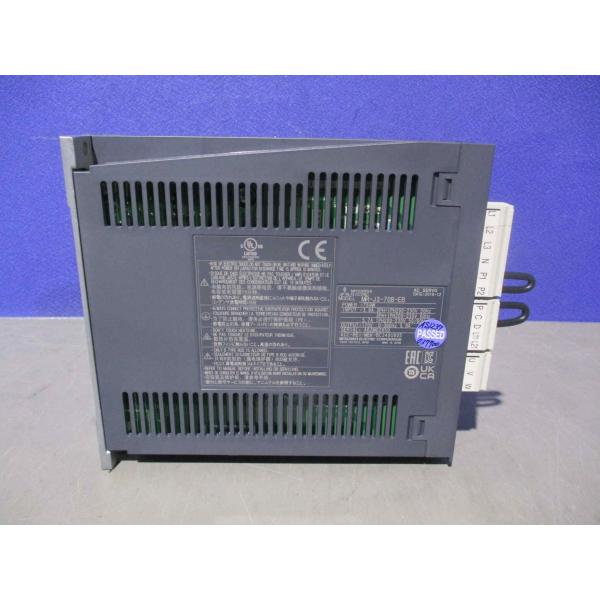 中古 MITSUBISHI AC SERVO MR-J3-70B-EB  ACサーボアンプ 750W...