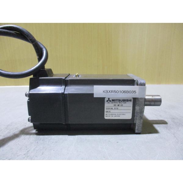 中古 MITSUBISHI AC SERVO MOTOR HC-MF43 サーボモーター(KBXR5...