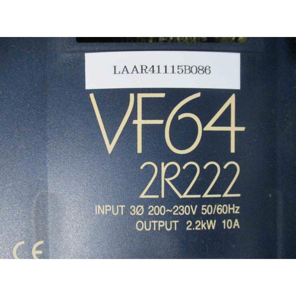 中古 TOYO FREQUENCY INVERTER VF64-2R222 周波数変換器 AC 20...
