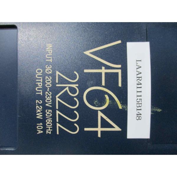 中古 TOYO FREQUENCY INVERTER VF64-2R222 周波数変換器 AC 20...