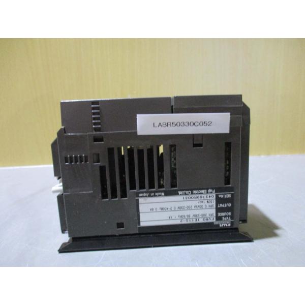 中古 FUJI INVERTER FVR0.1E11S-2 インバータ 200~230V(LABR5...