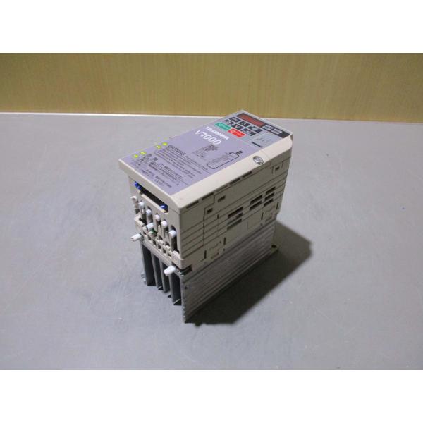 中古 YASKAWA INVERTER CIMR-VA2A0006BAA インバータ 1.1kW/0...